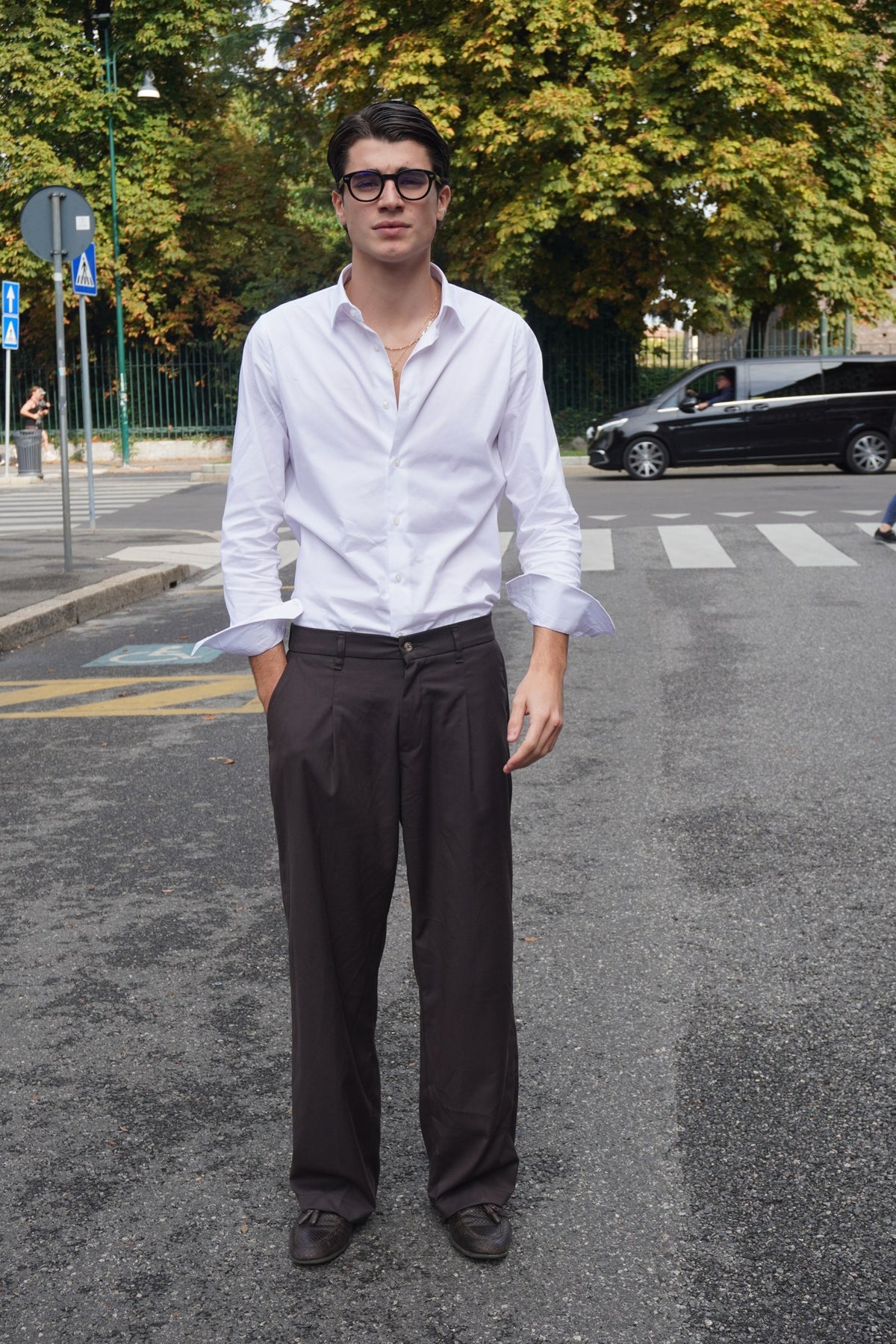 Pantalone marrone Chocolate da uomo - foto prodotto 1