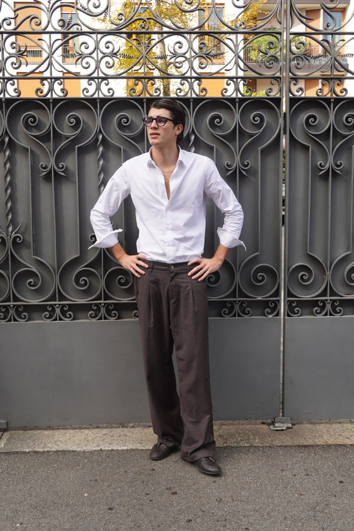 Pantalone marrone Chocolate da uomo - foto prodotto 4