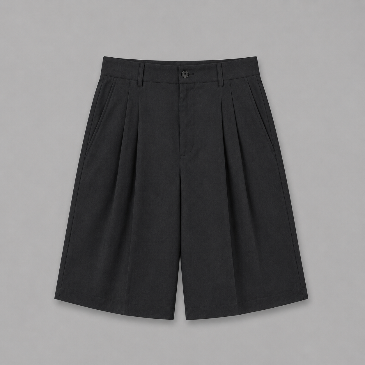 Milano Pleated Bermuda Moro