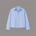 Camicia Cropped a Righe
