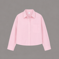 Camicia Cropped Rosa