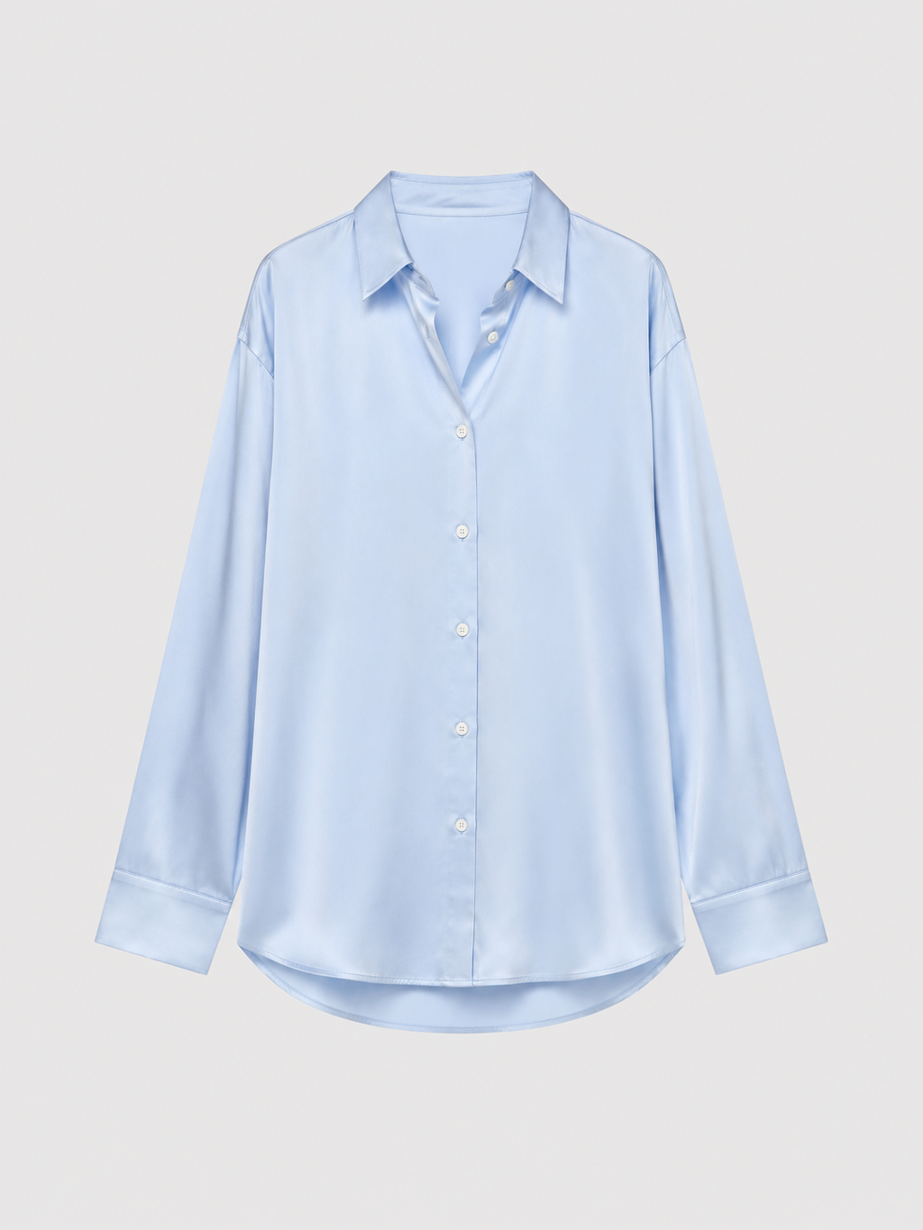 Camicia Silk Ice Blue