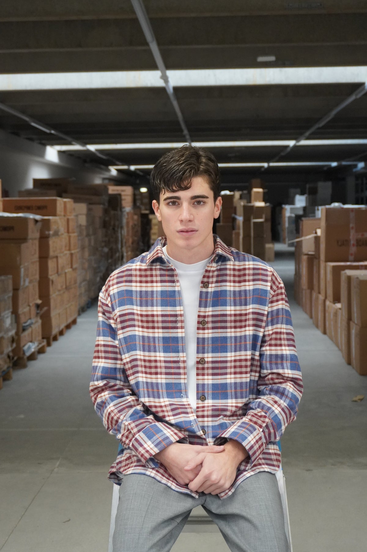 CAMICIA FLANELLA ROSSA