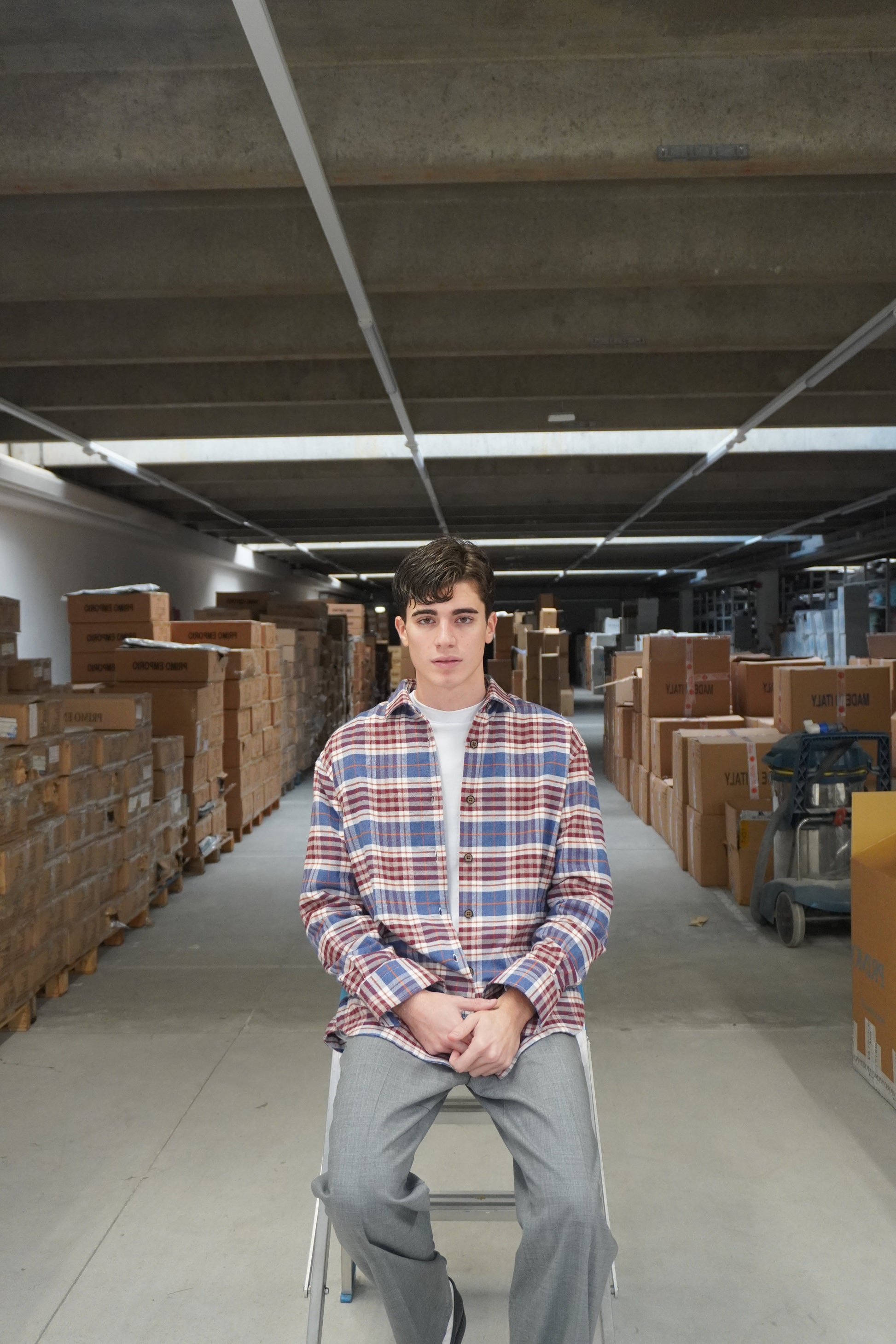 CAMICIA FLANELLA ROSSA