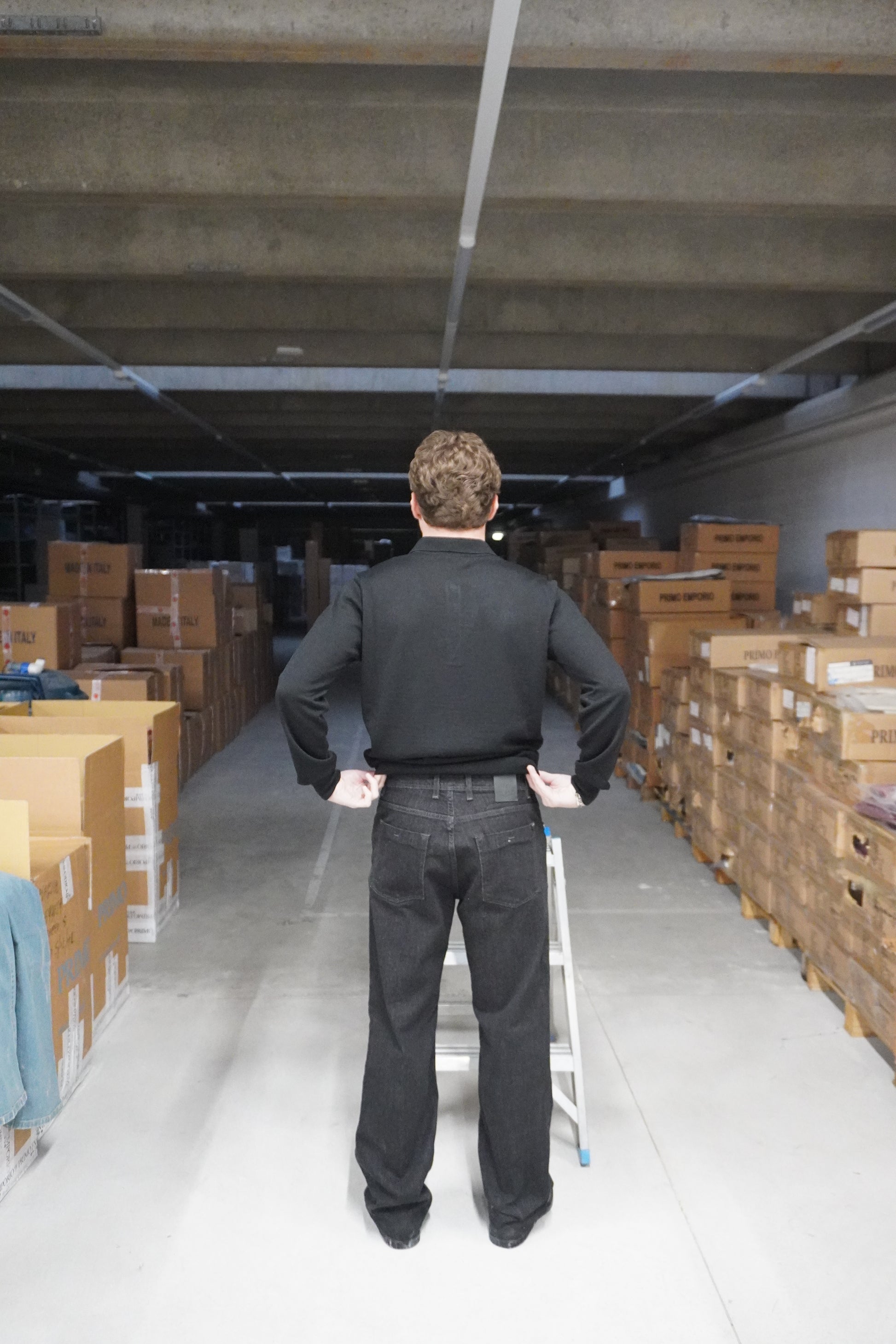 Jeans Jet Black Denim