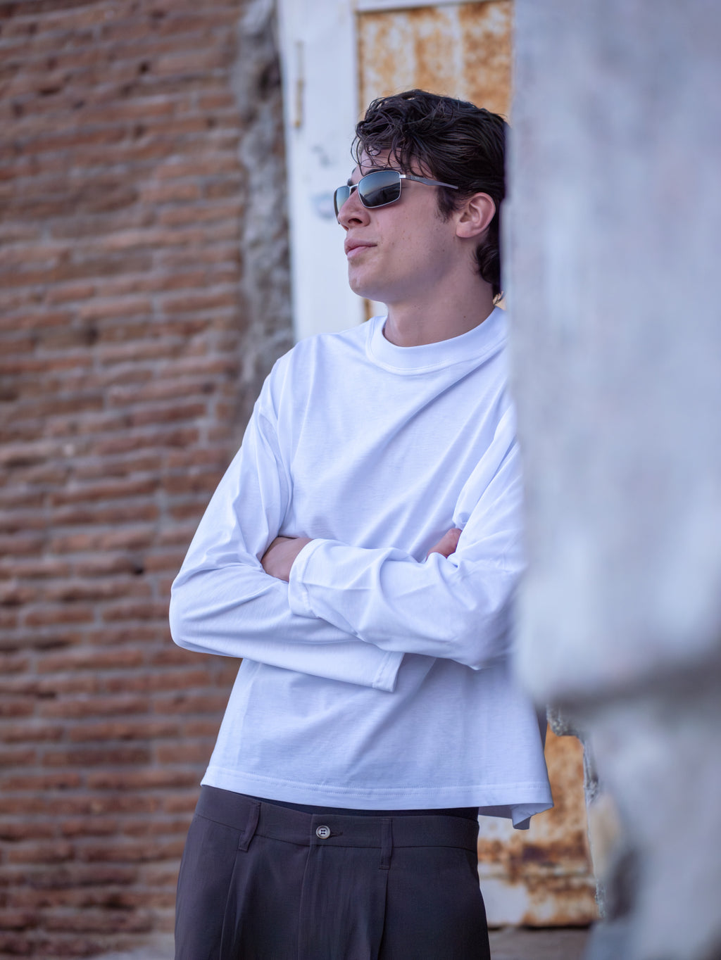 Milano Pleated Bermuda Moro
